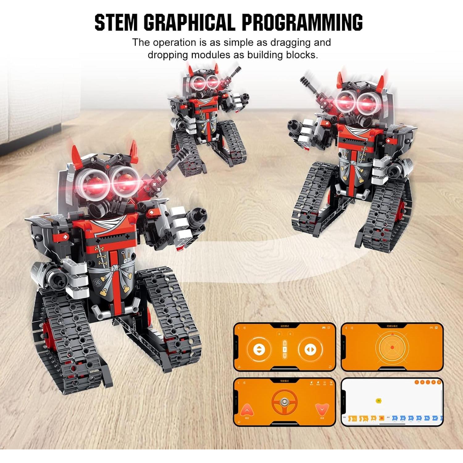 Kit de Robot Control Remoto EXCOUP 3 en 1 para Niños