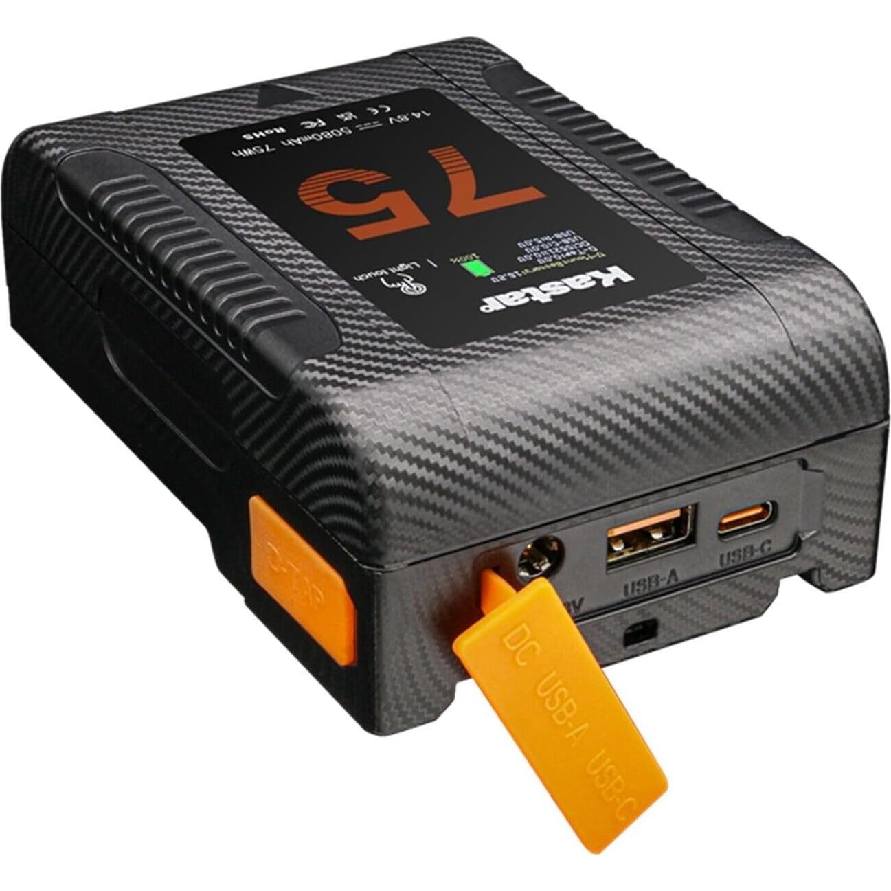 Batería Kastar BP-Z75W V-Mount 65W Compacta 0.46kg