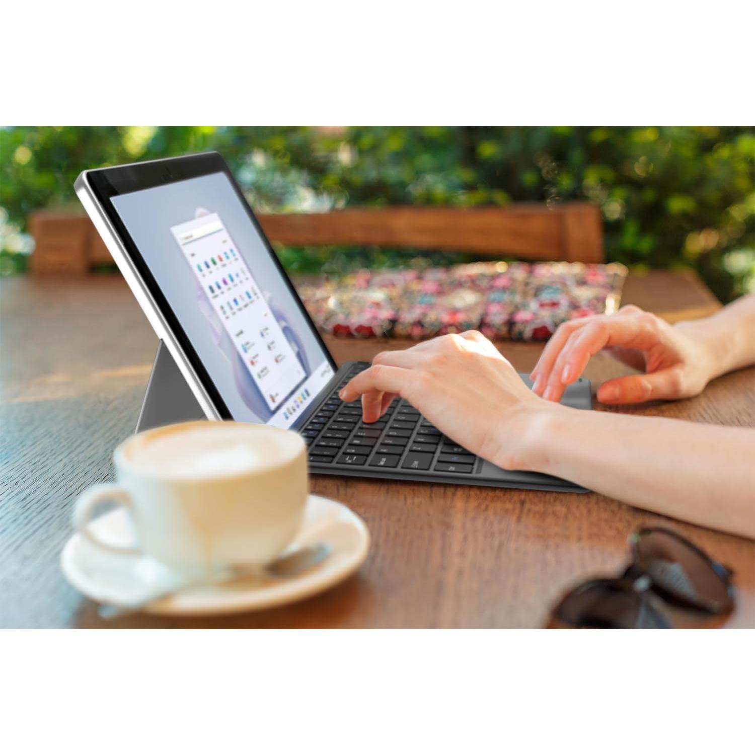 Teclado Bluetooth Arteck para Surface Go 4/3/2 Ultra Delgado