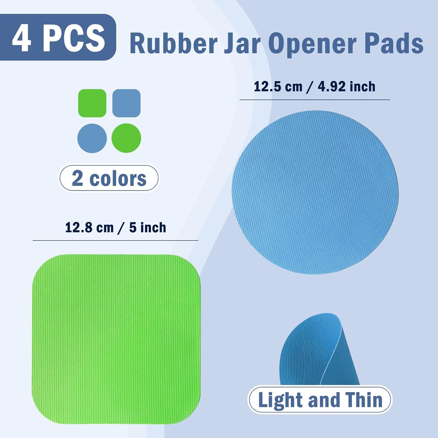 Conjunto de 4 Almohadillas Abridoras de Tarros Aixoom