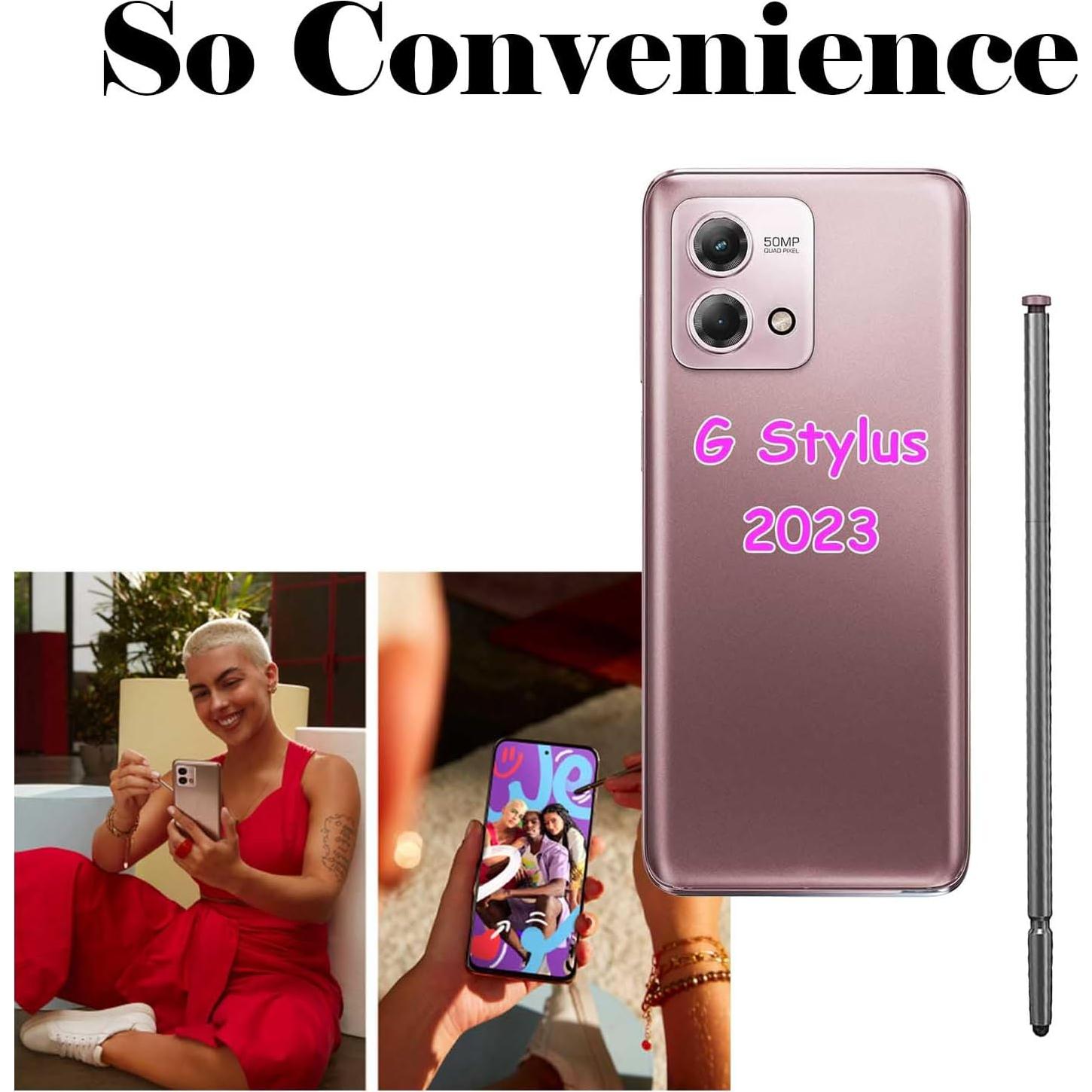 Bolígrafo Stylus Oro Rosa para Moto G Stylus 5G 2023