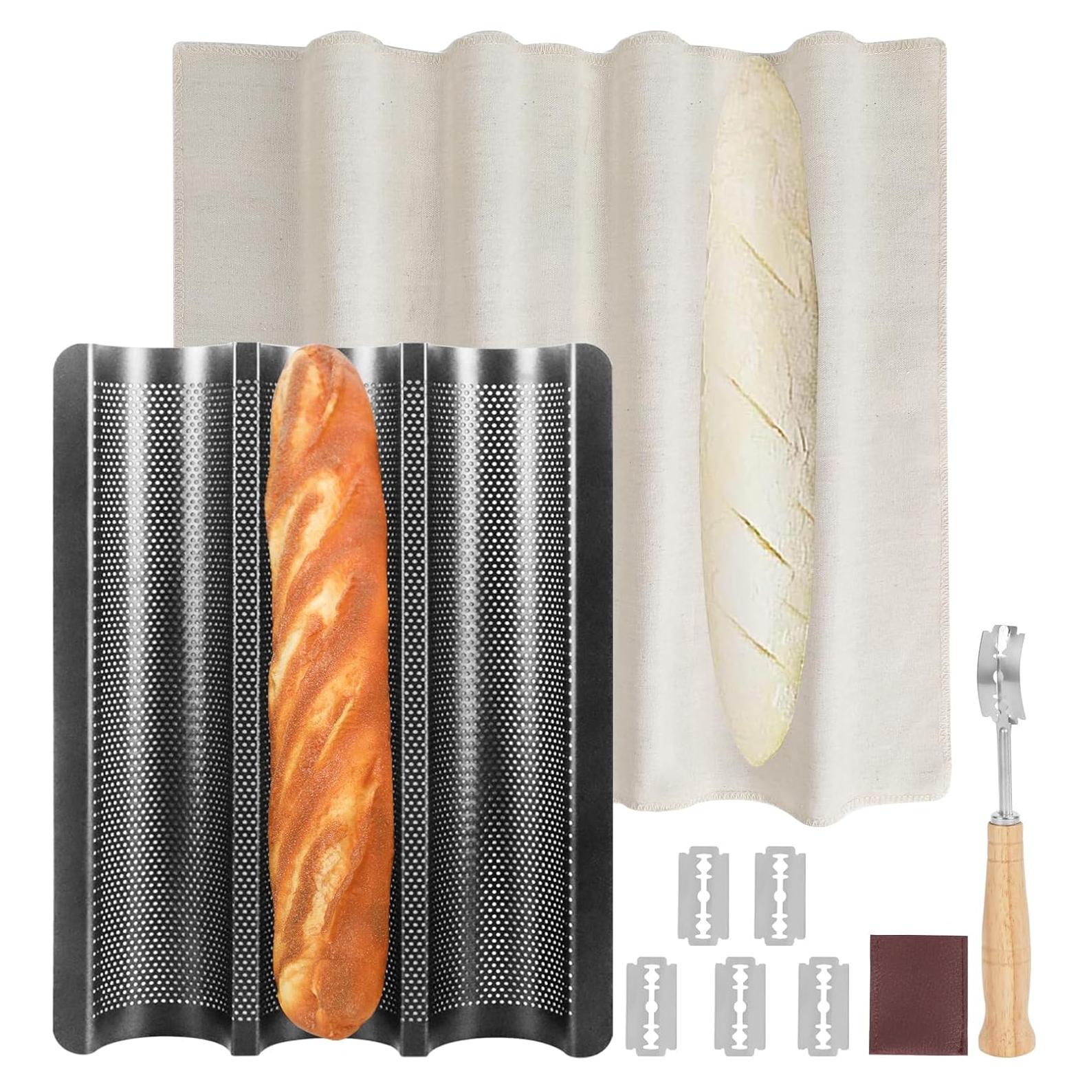 Bandeja para Baguette Barlket 38x28 cm Antiadherente