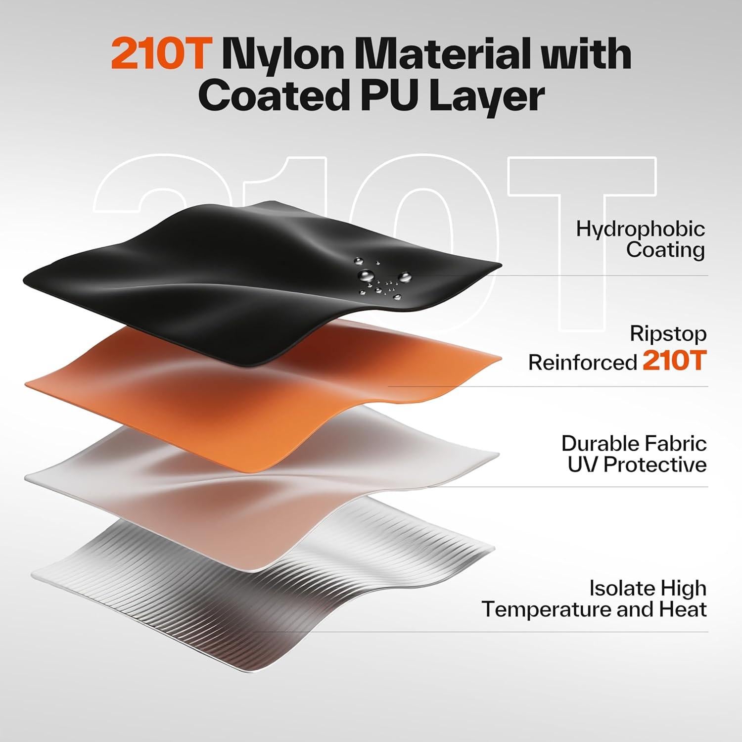 Funda para Bicicleta Sportneer Nylon 210T Impermeable 200x70cm