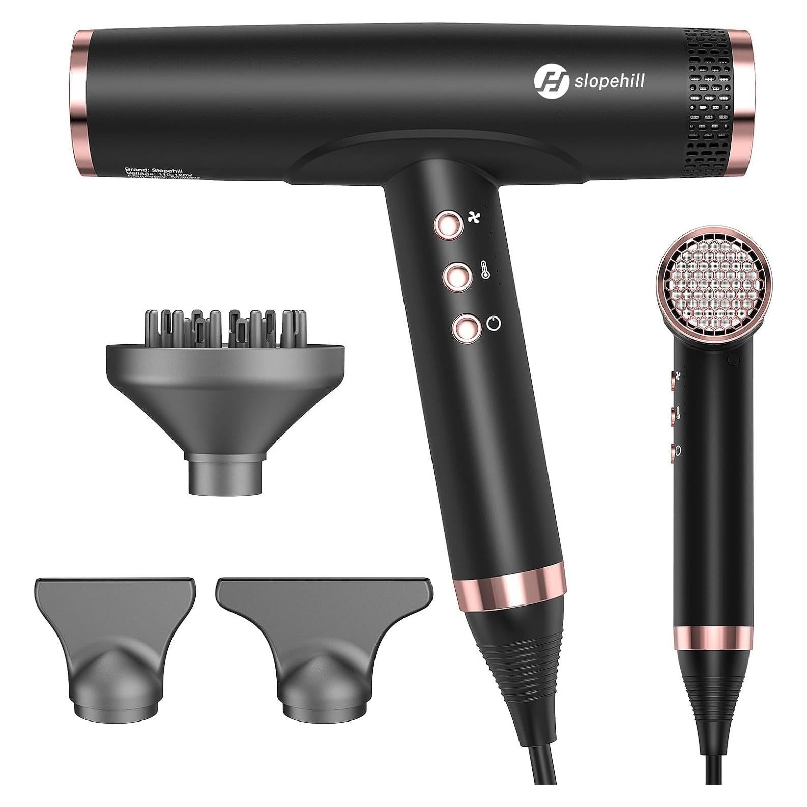 Secador de Pelo Iónico Profesional Slopehill QN8010CE 2000W