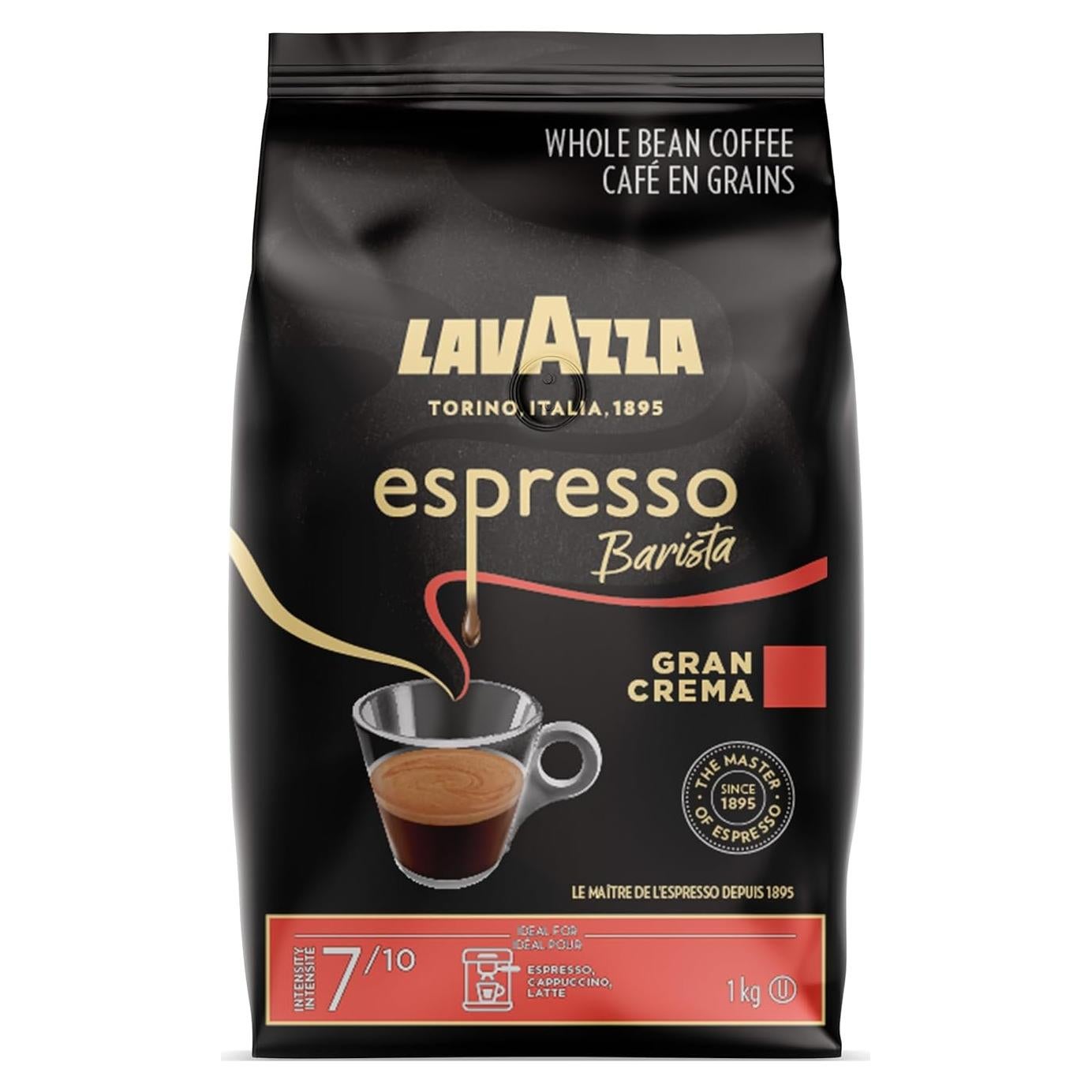 Café en Grano Lavazza Espresso Barista Gran Crema 1 kg