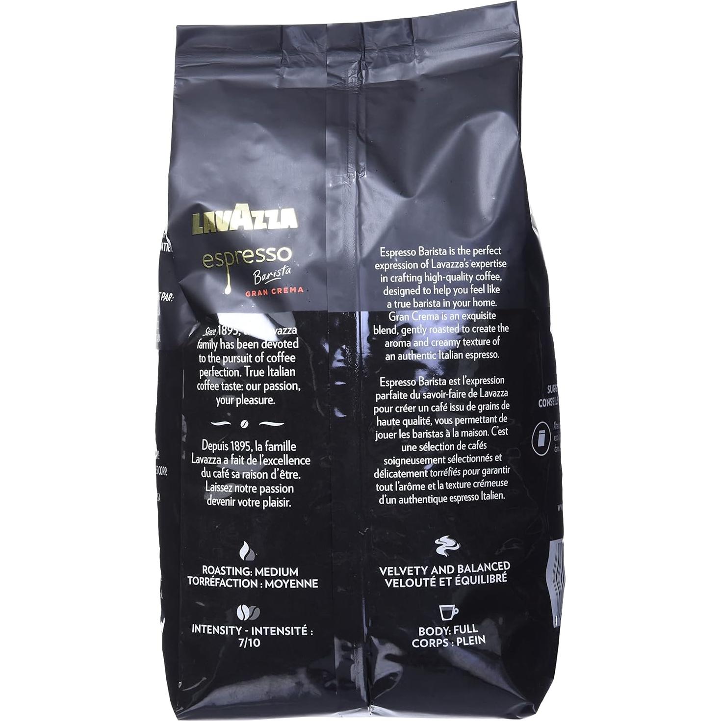 Café en Grano Lavazza Espresso Barista Gran Crema 1 kg