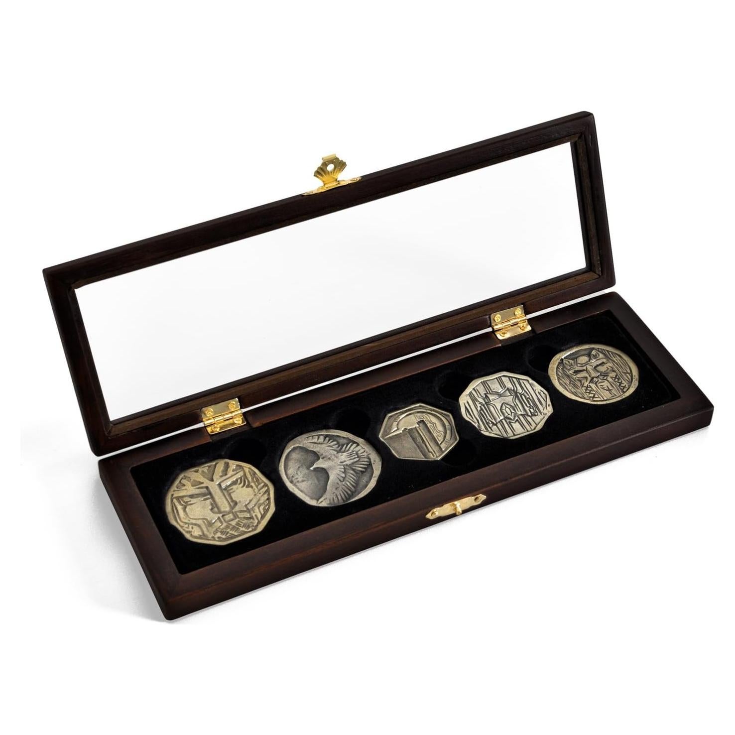 Conjunto de Monedas Enano The Noble Collection 5 monedas