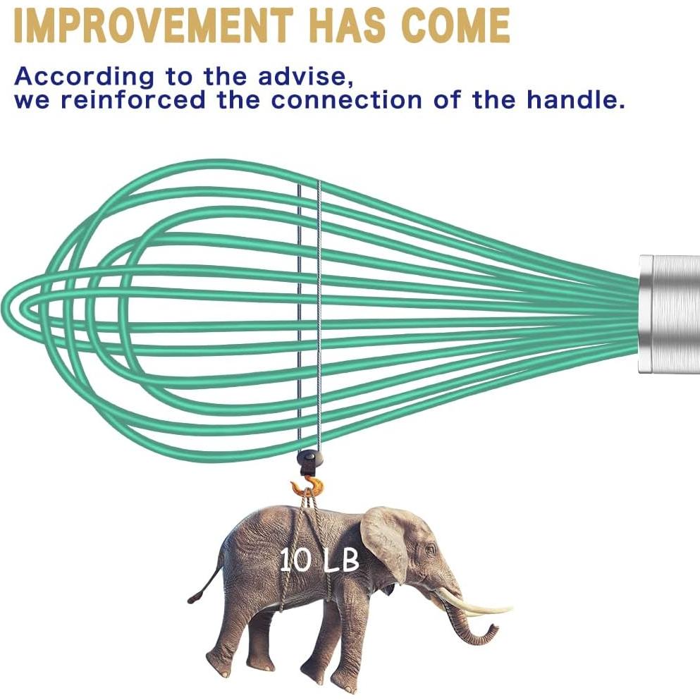 Set de 3 Batidores de Silicona OYV - Antirayones y Apto Lavavajillas