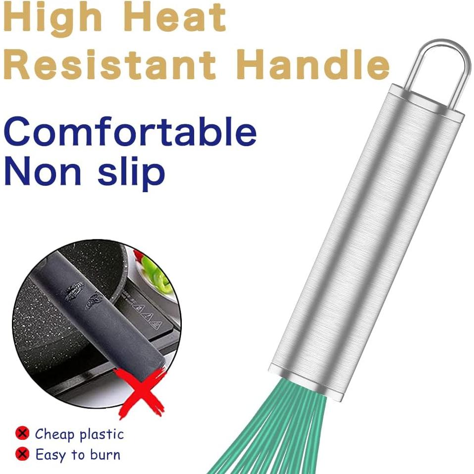 Set de 3 Batidores de Silicona OYV - Antirayones y Apto Lavavajillas