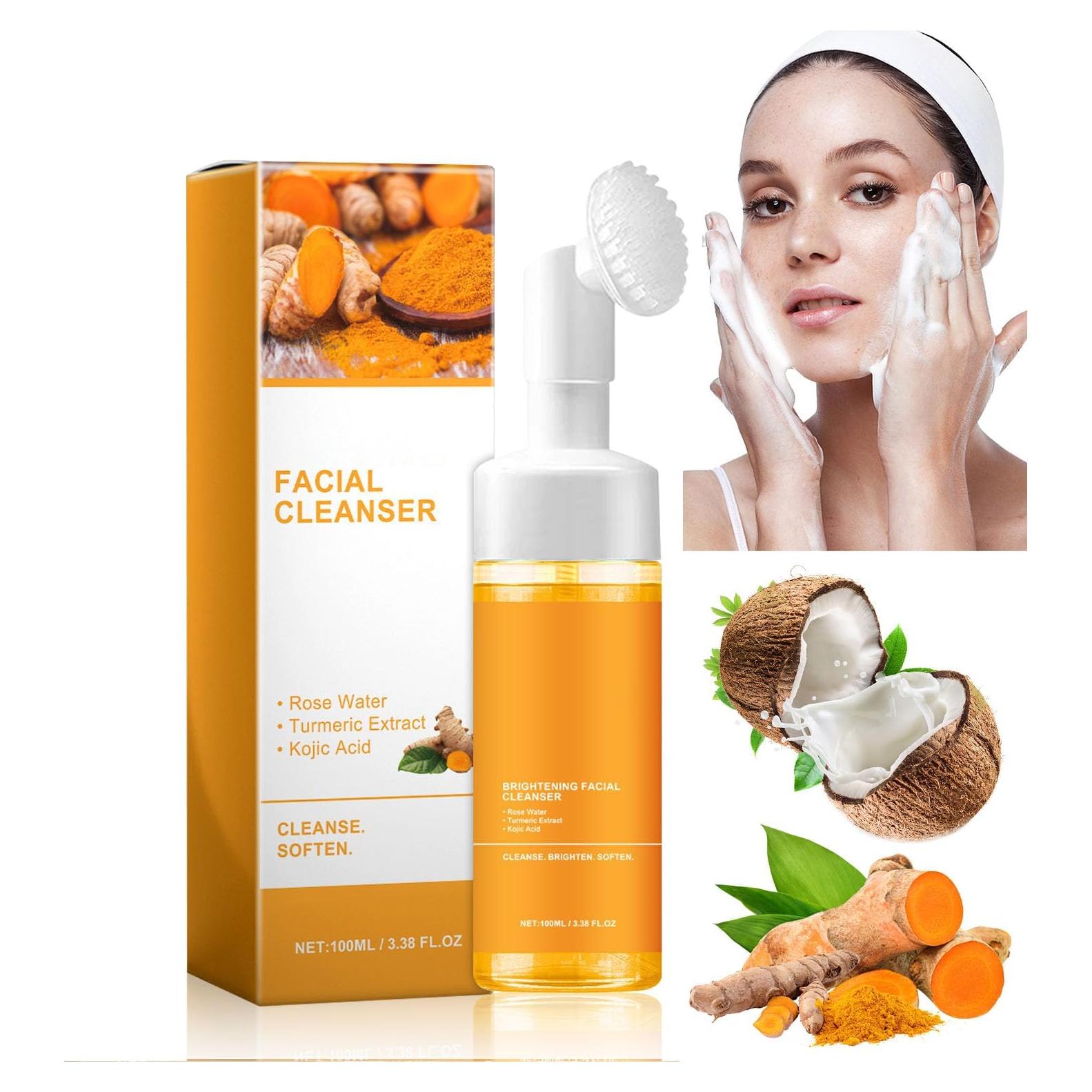 Limpiador Facial Espumoso de Cúrcuma MAROJEIF 230g