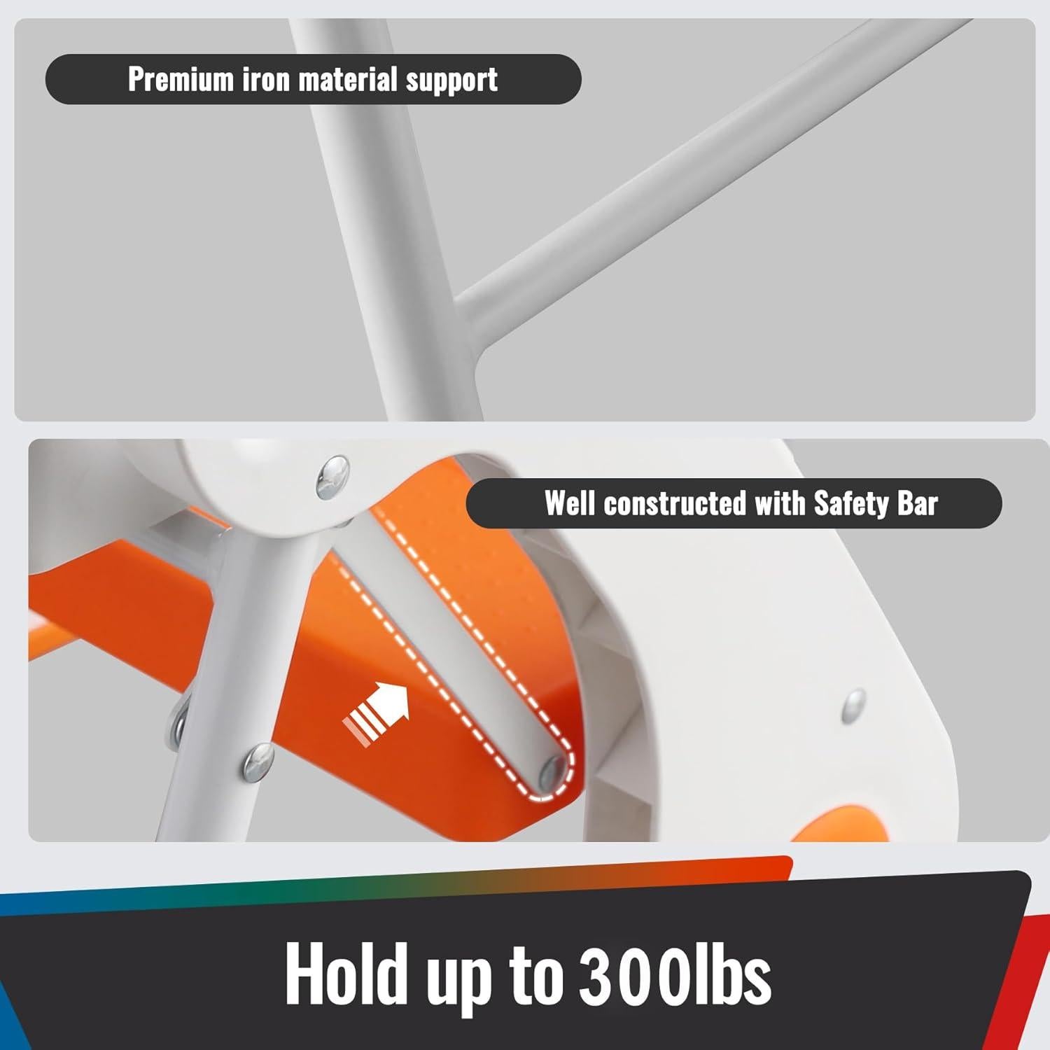 Escalera Plegable para Niños STOODER 2 Escalones Antideslizante