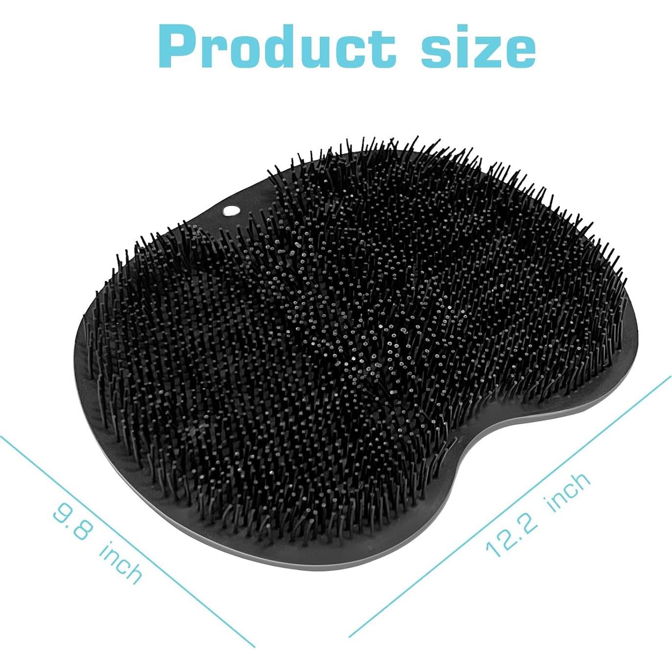 Alfombrilla Exfoliante para Pies SZZYXD con Ventosas 25x15cm