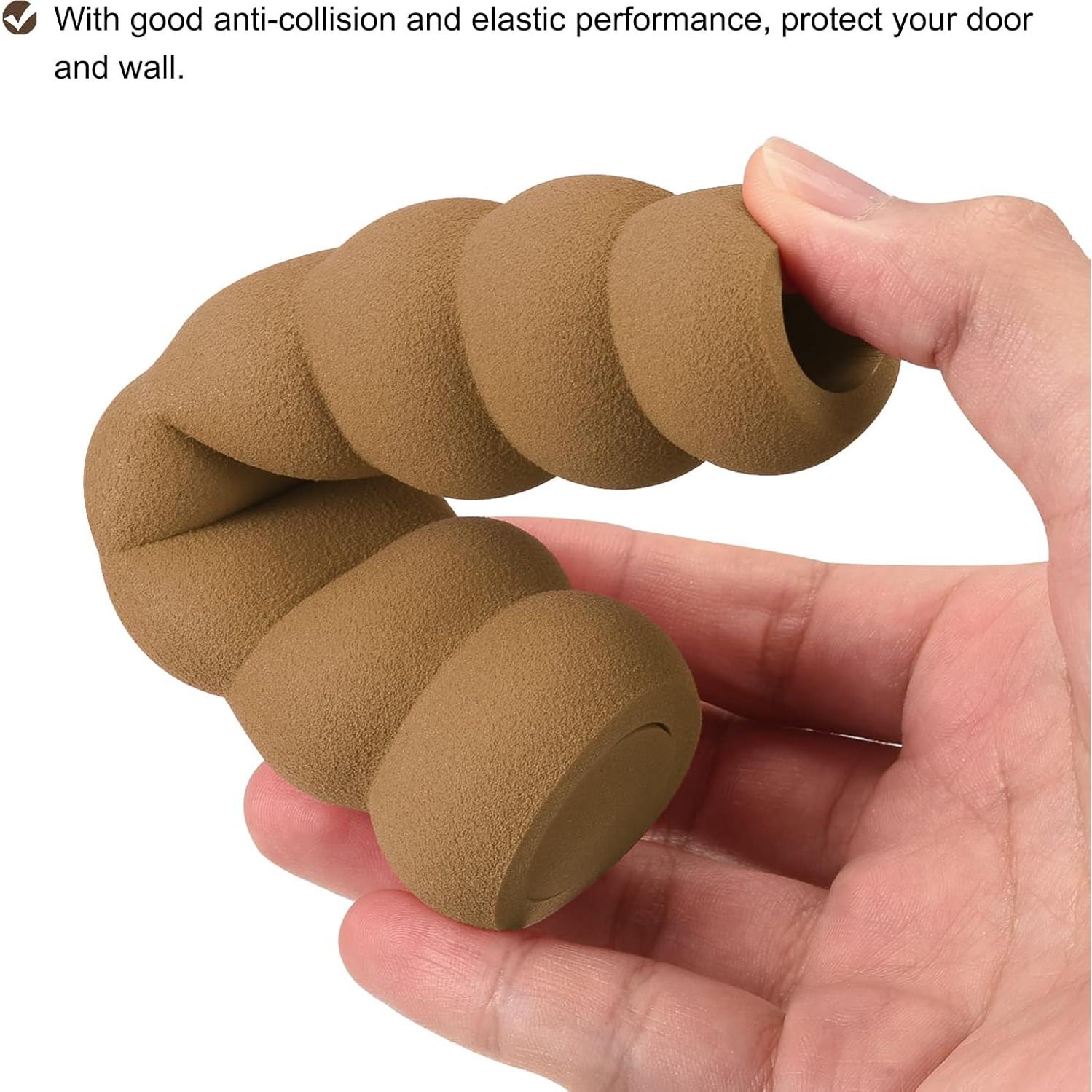 Cubiertas de Manija de Puerta uxcell 8Pcs Goma Nitrilo 35x14cm