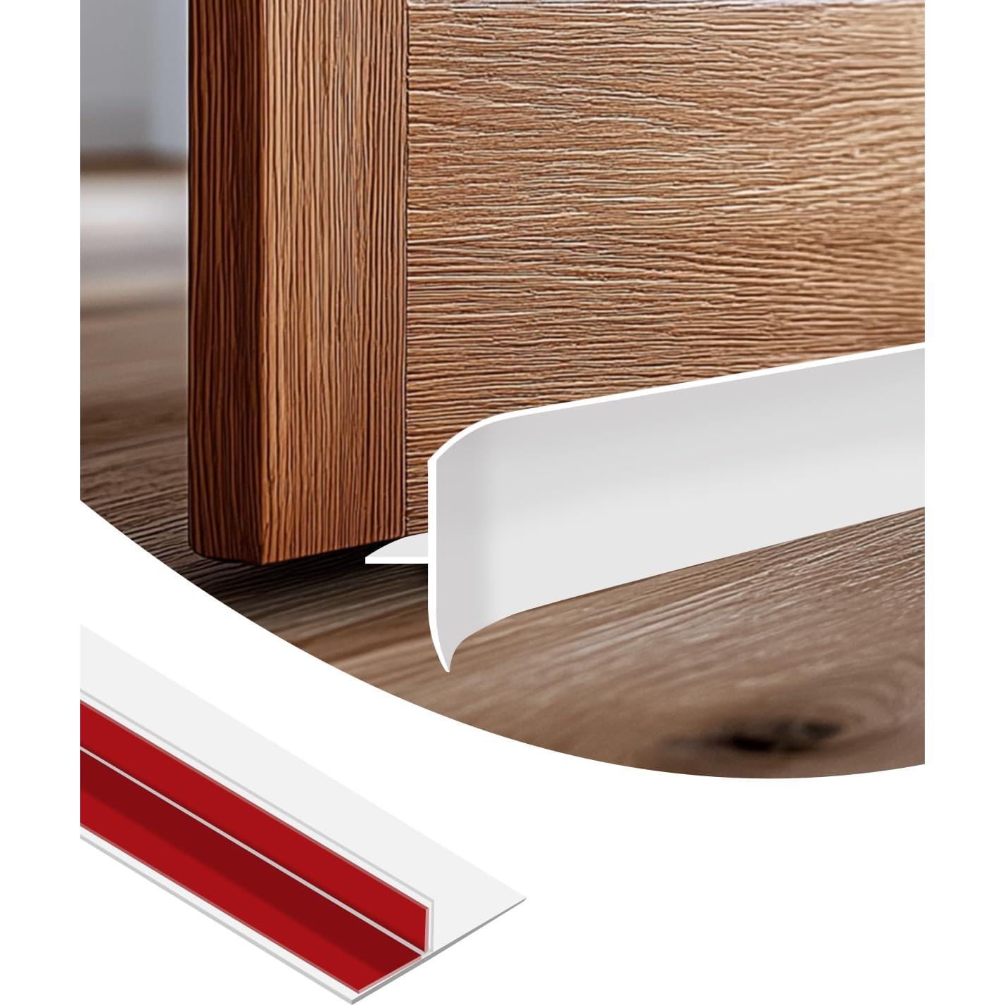 Tira de Sello de Silicona Orgthin 10 pies Aislamiento Blanco