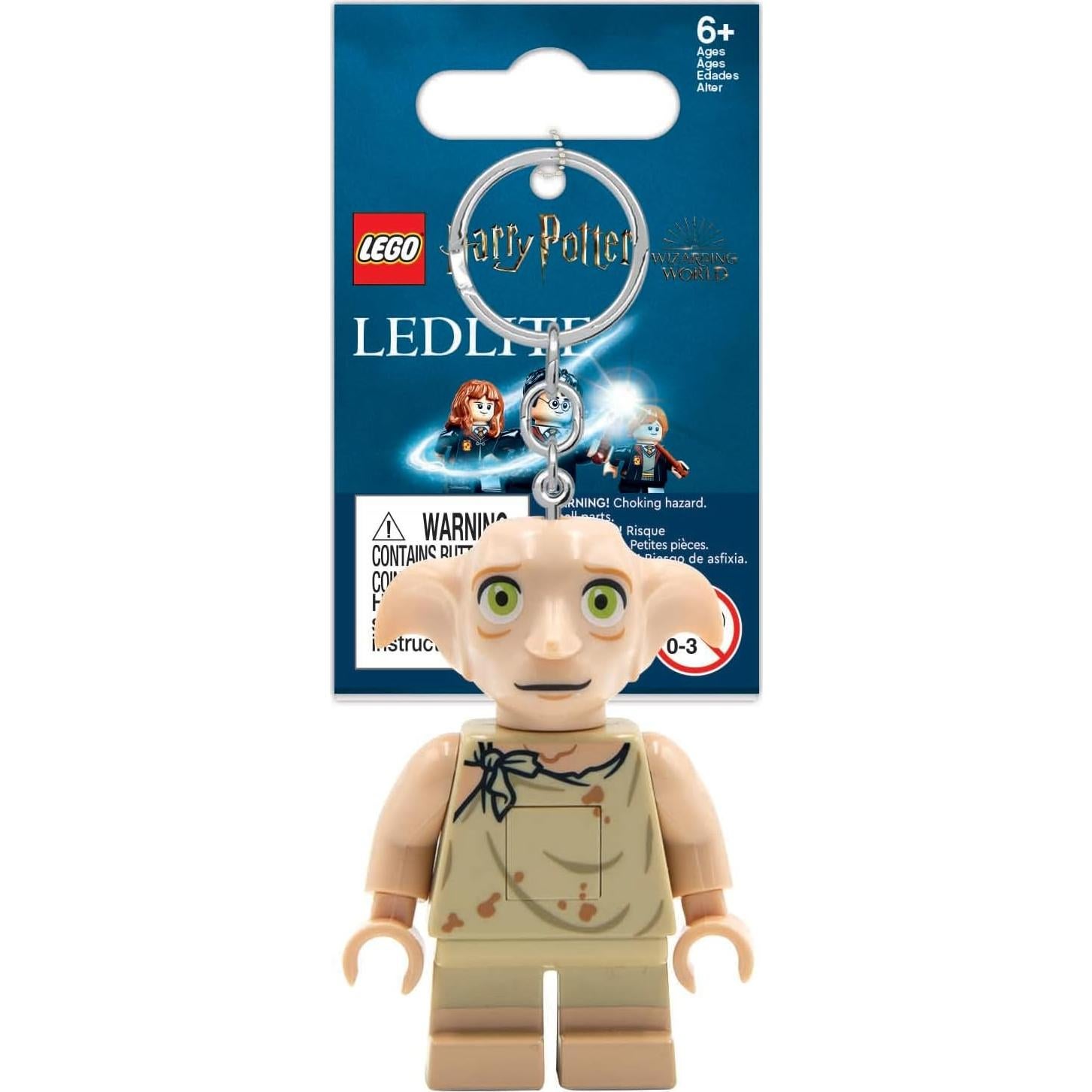 LEGO Harry Potter Llavero Luz Dobby 6.35 cm - Incluye Baterías
