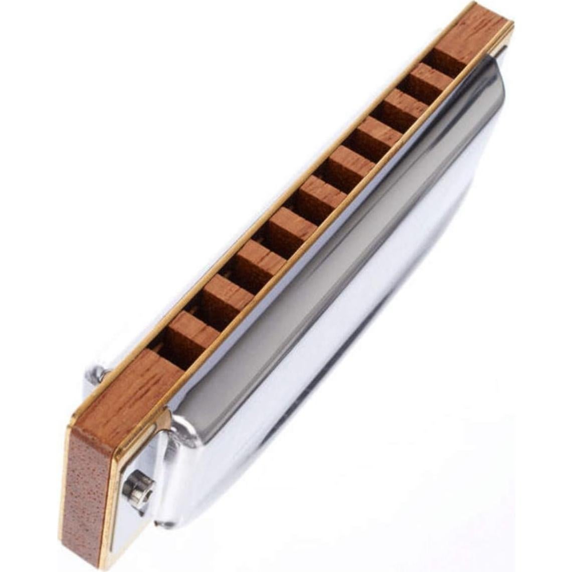 Hohner Blues Harp Armónica Clave E 10 Cuerdas Doussie
