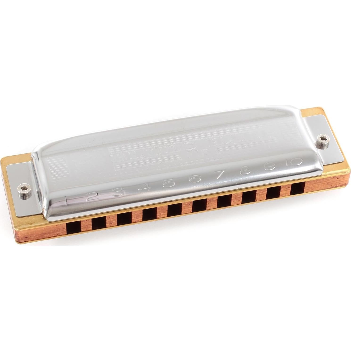 Hohner Blues Harp Armónica Clave E 10 Cuerdas Doussie