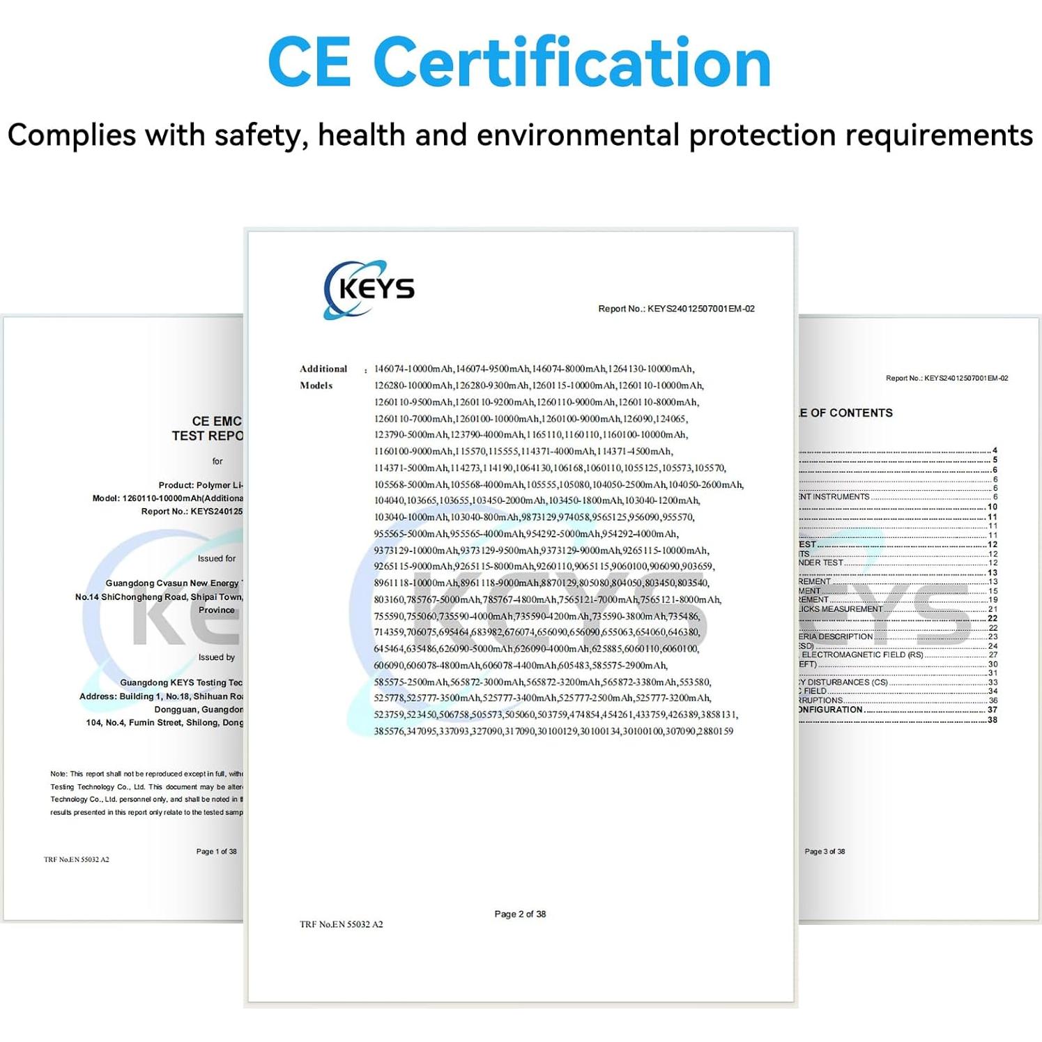 Batería LiPo 3.7V 1000mAh MakerHawk 4 Pcs con Conector