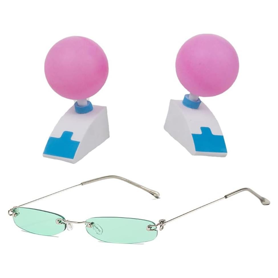 Gafas Saiki Kusuo + Clip de Pelo Anime La Vida Desastrosa