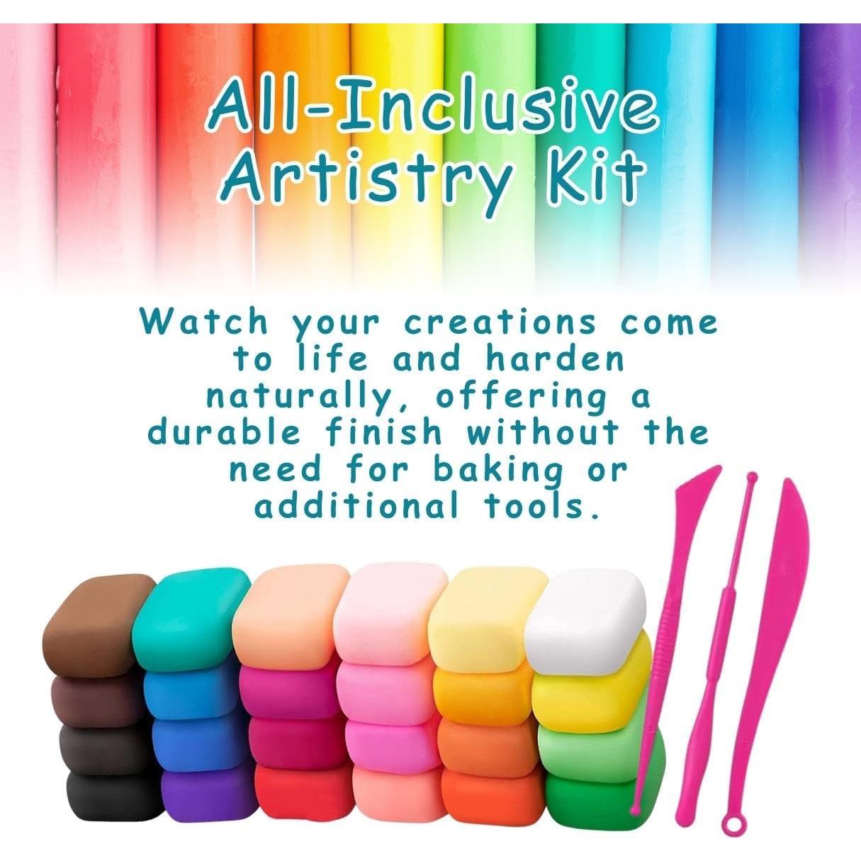 Set de 36 colores de arcilla de espuma - Pixiss 300g