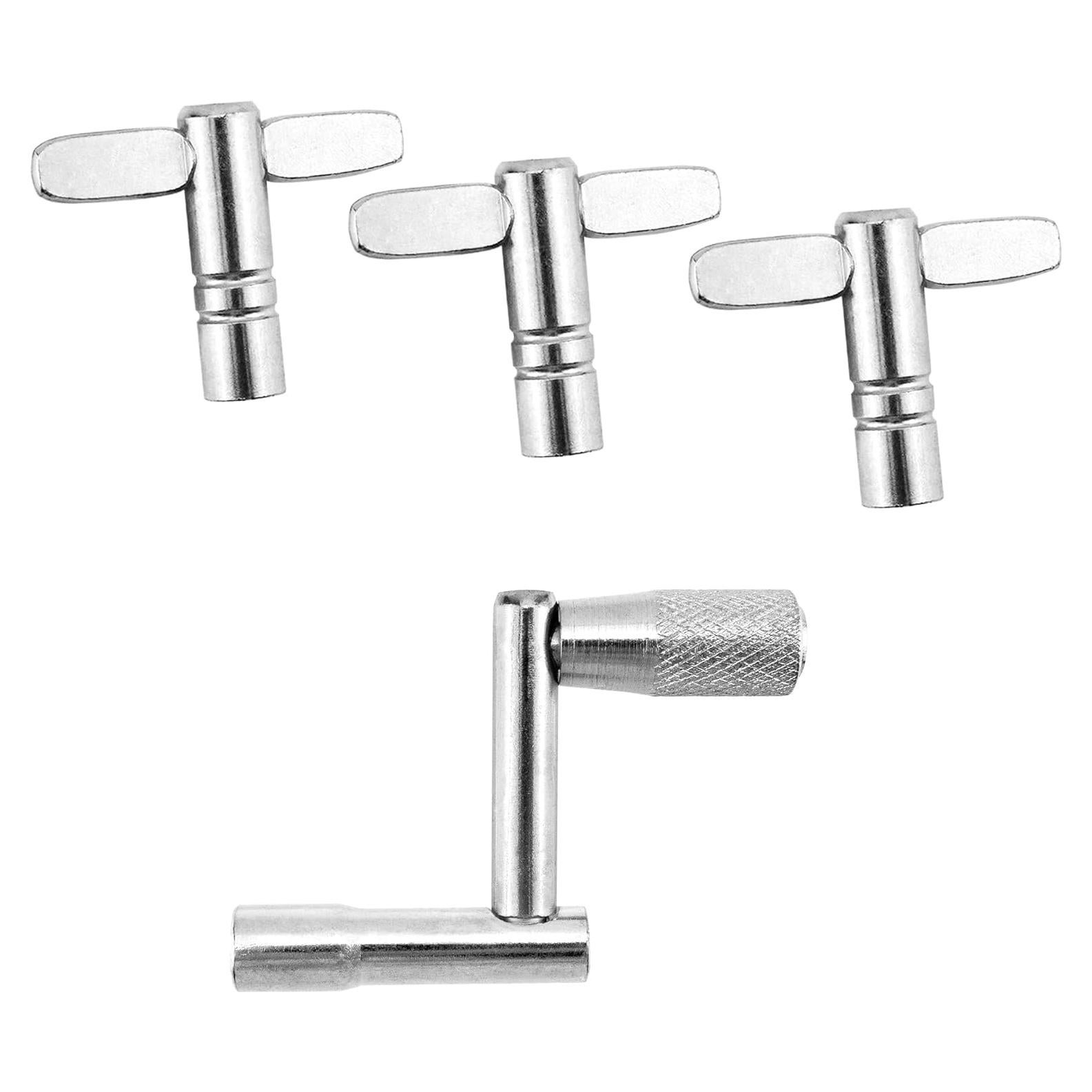 Llaves de Tambor Quacc 4 PCS con Llave de Velocidad
