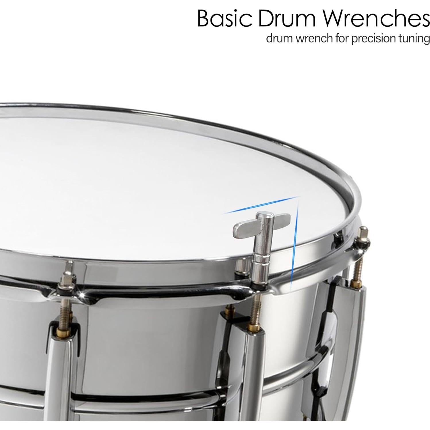 Llaves de Tambor Quacc 4 PCS con Llave de Velocidad