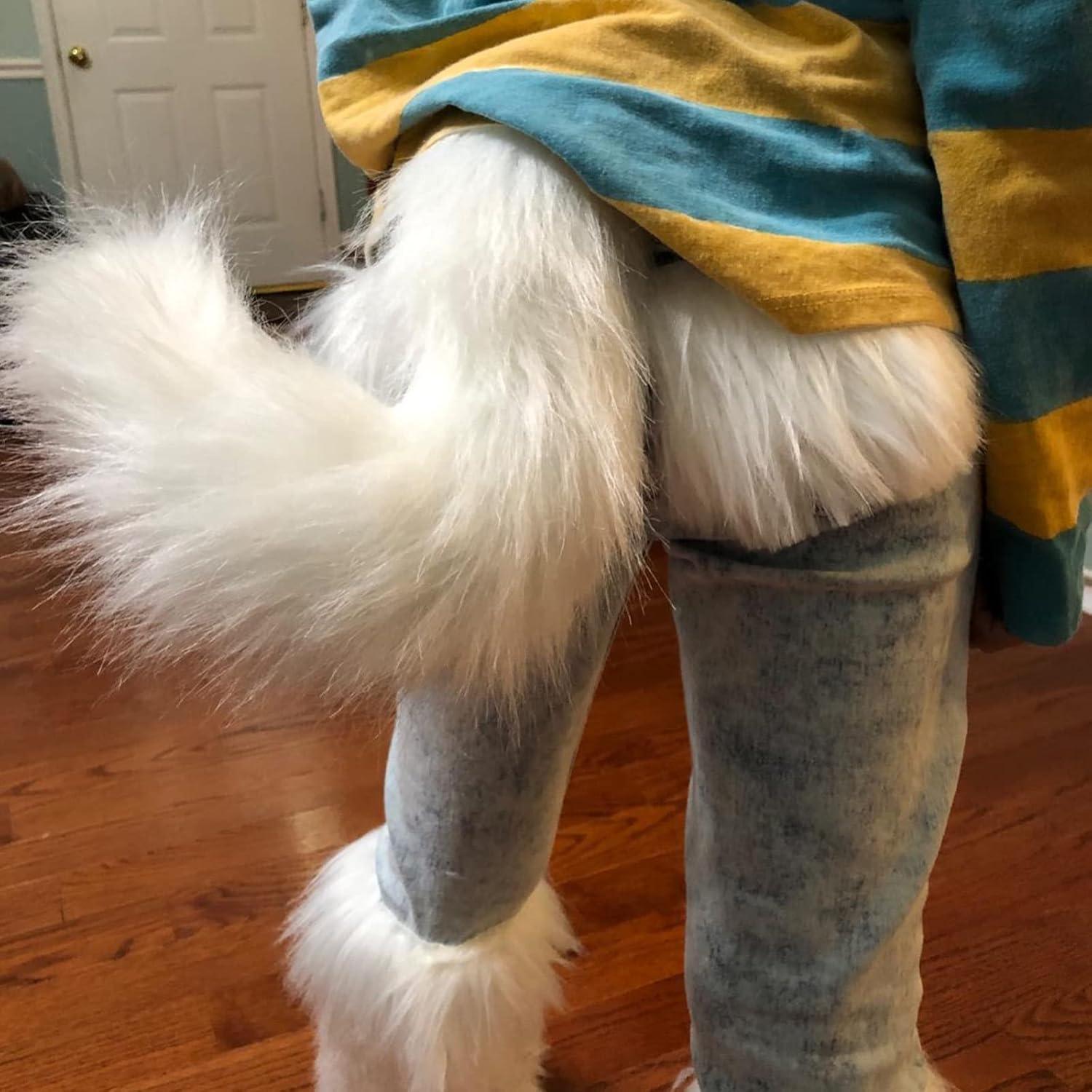 Disfraz Cola de Gato Sintética para Cosplay - Talla Única