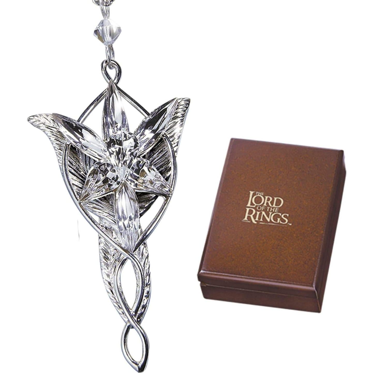 Colgante Evenstar Arwen The Noble Collection Plata
