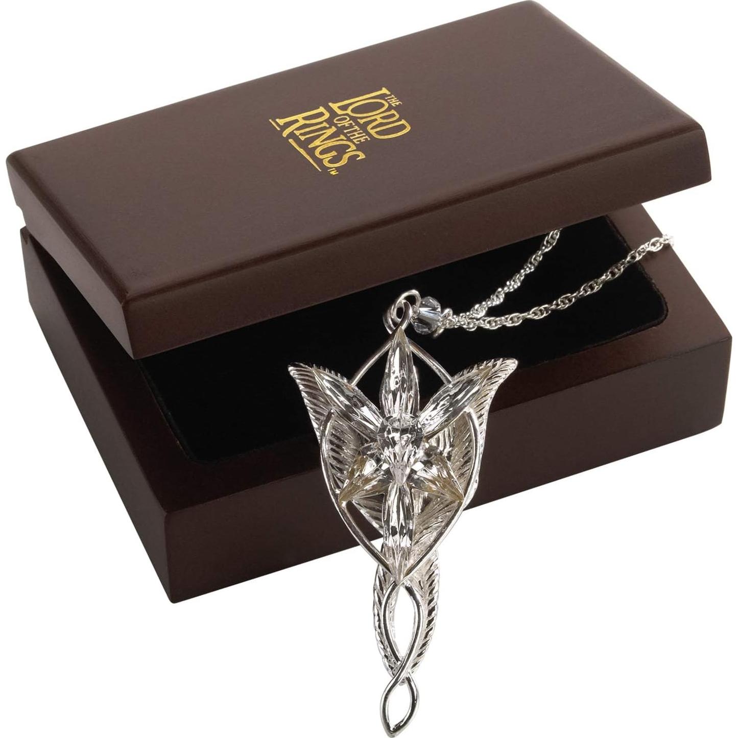 Colgante Evenstar Arwen The Noble Collection Plata