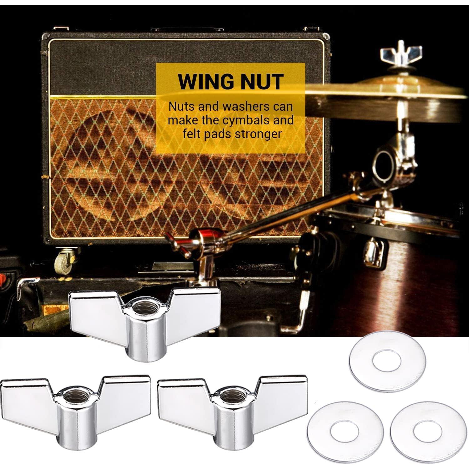 Facmogu Kit de Accesorios para Batería 23 Piezas EVA - Rojo