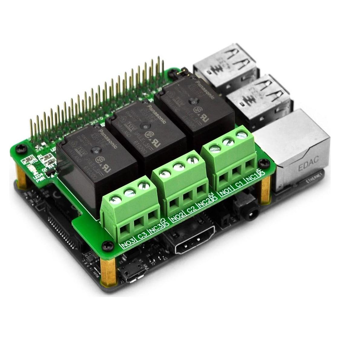 Módulo de Relé de Potencia Electronics-Salon para Raspberry Pi