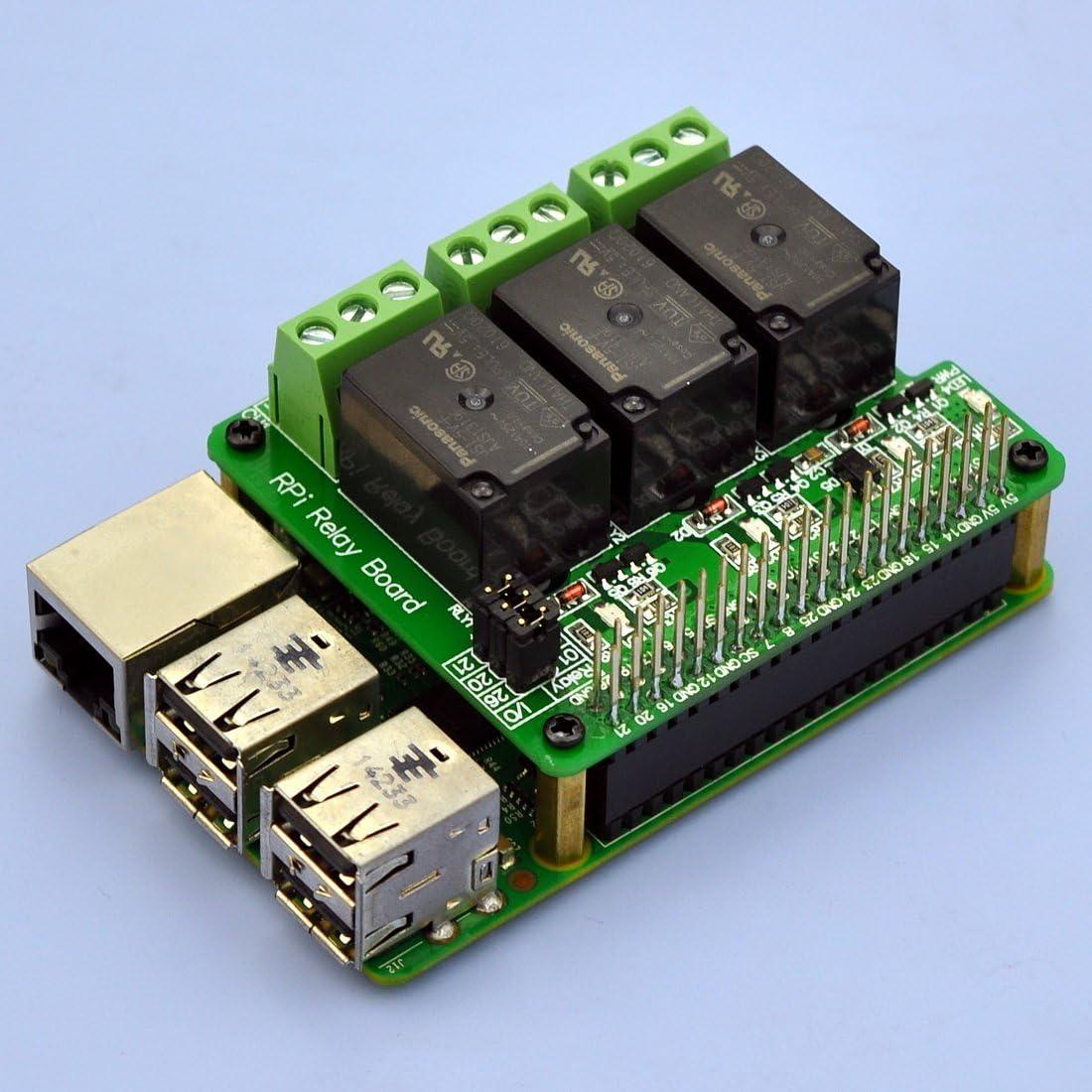 Módulo de Relé de Potencia Electronics-Salon para Raspberry Pi