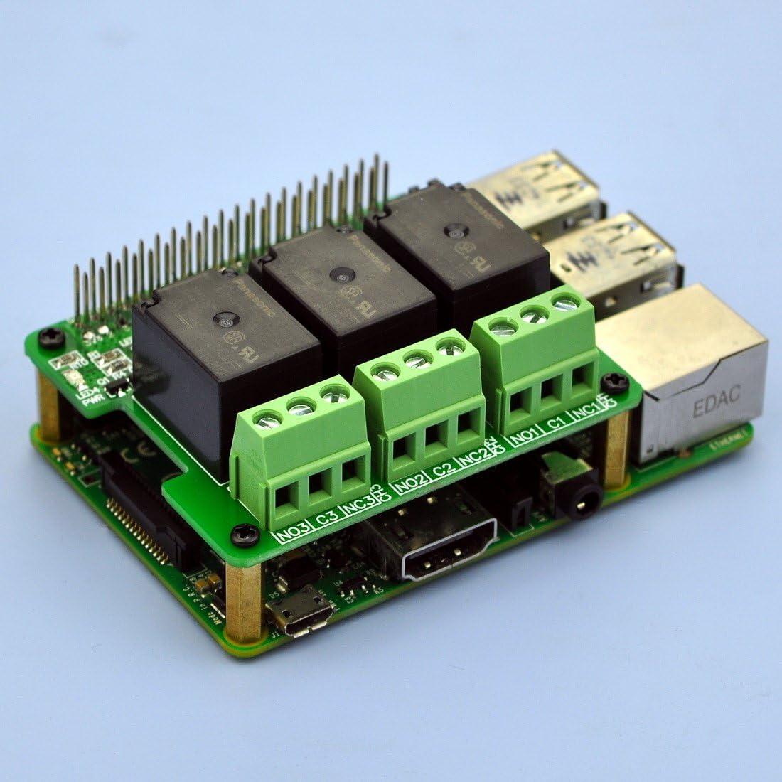 Módulo de Relé de Potencia Electronics-Salon para Raspberry Pi
