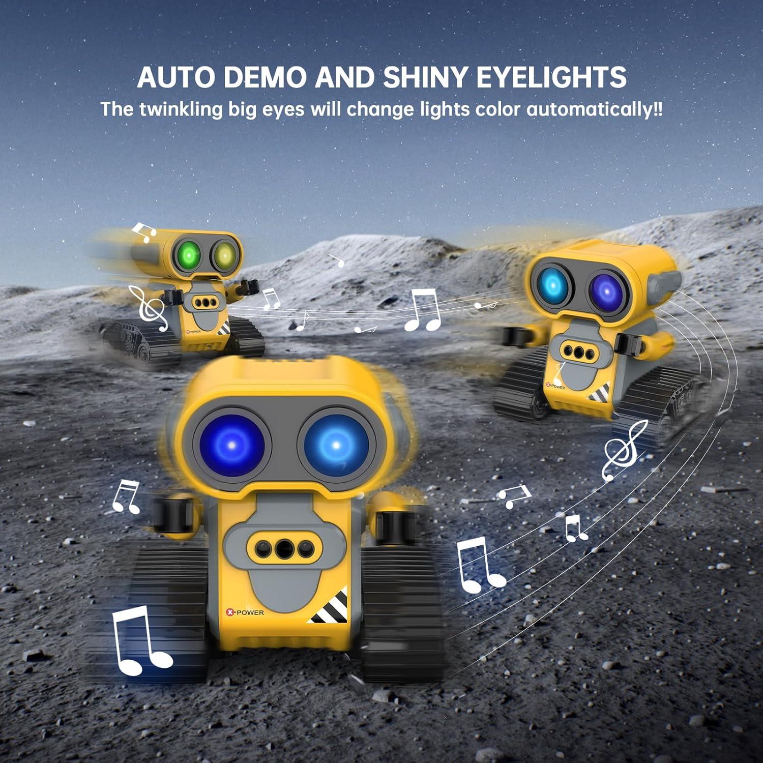 Robot Juguete Control Remoto Hamourd S-023 con Luces y Música