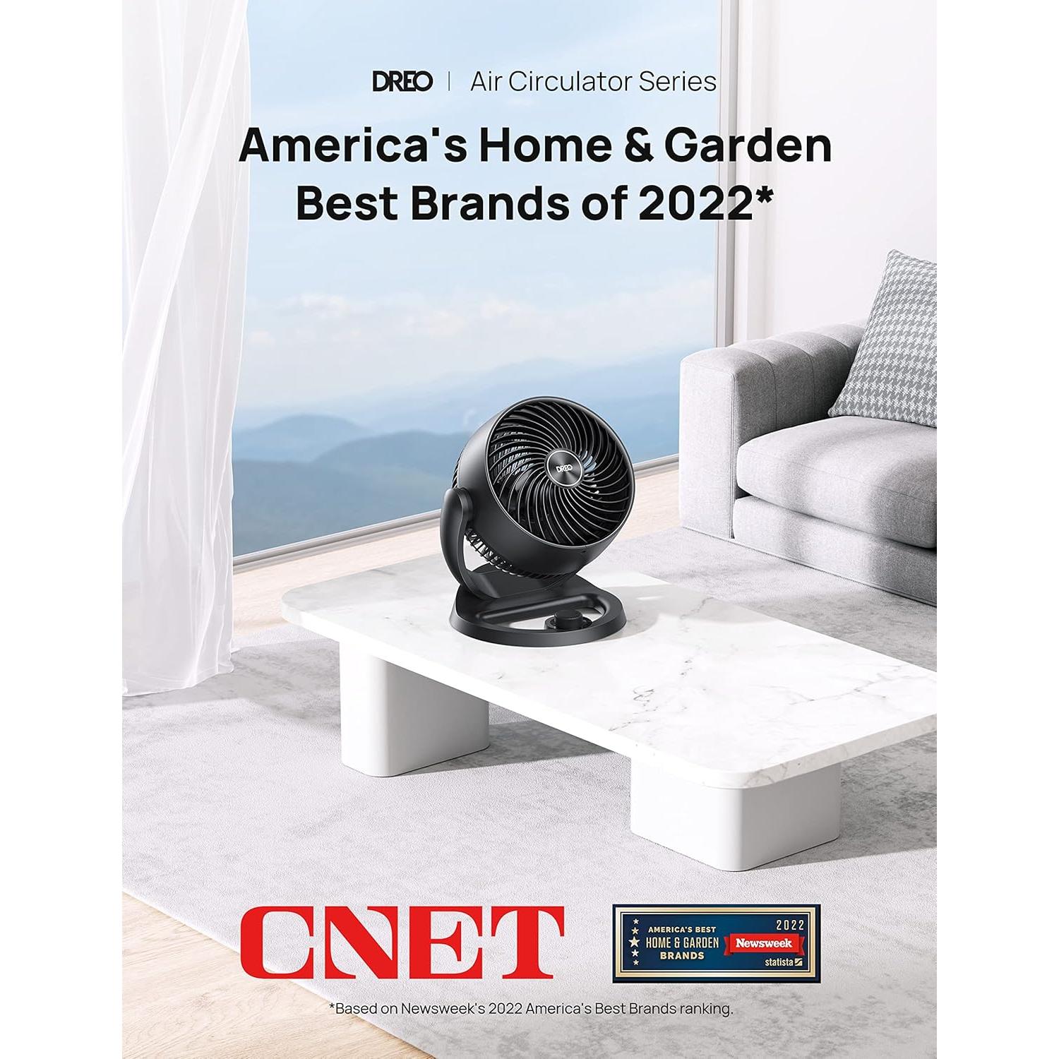 Ventilador de Mesa Dreo DTF-09-23 Oscilante 9" Silencioso