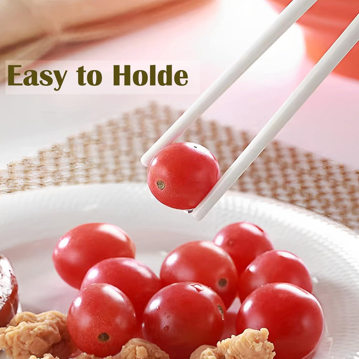 Juego de Palillos de Porcelana Reutilizables GTIEDIK 24 cm