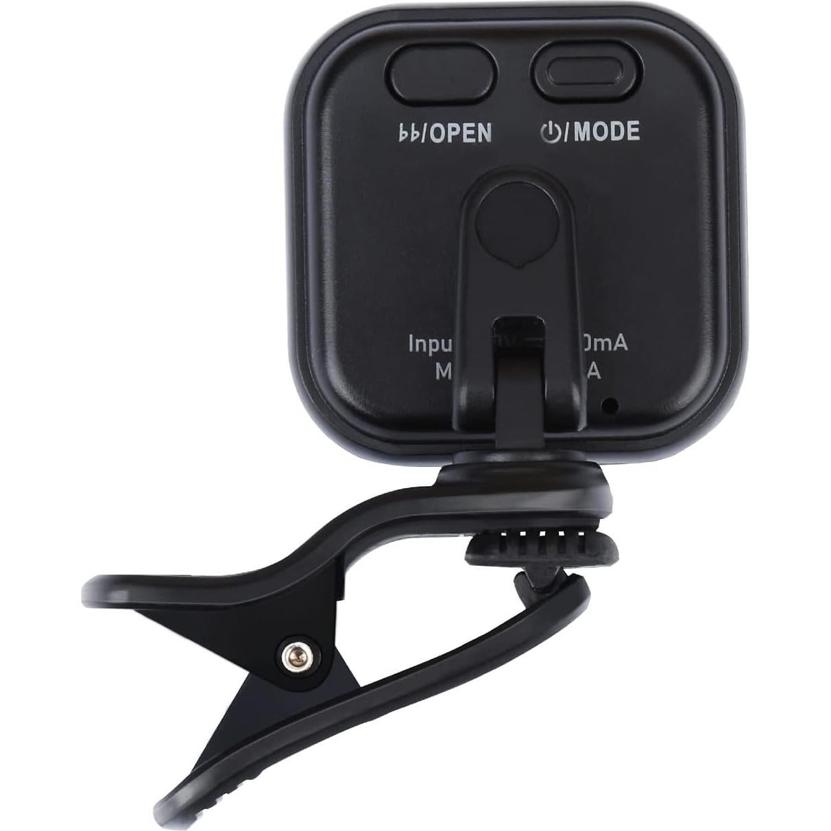 Afinador Recargable Fender Flash 2.0 Clip-On Negro