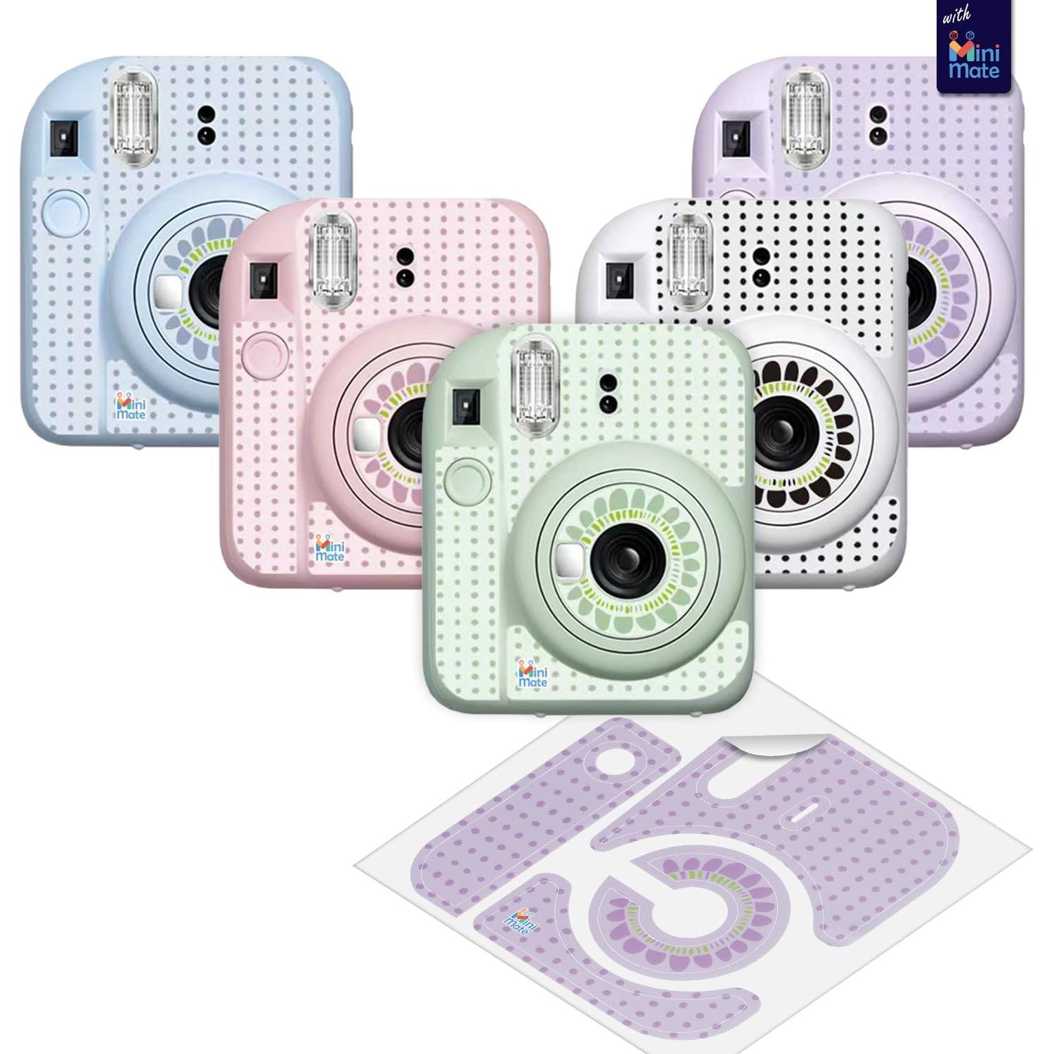 Cámara Instantánea Fujifilm Instax Mini 12 Blanca Arcilla + Funda + 40 Películas