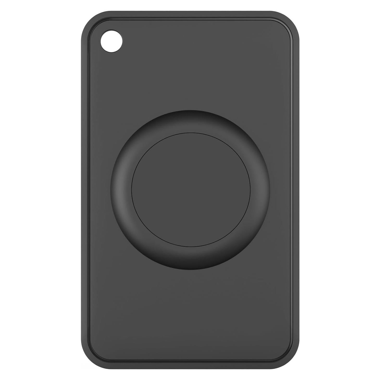 Slim Wallet Tracker Card Compatible with Apple Find My - Easily Find My Wallet | Wallet Finder & | Airtag Card (White) (Black) Wallet Tracker