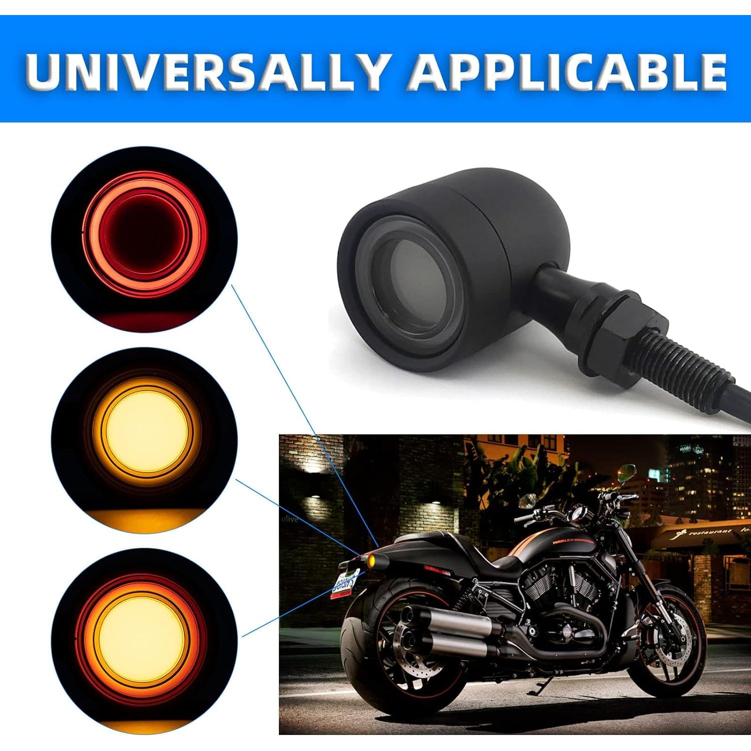 Señales de Giro LED BOSYCY FBM-2051-REAR-BK 2 Pcs