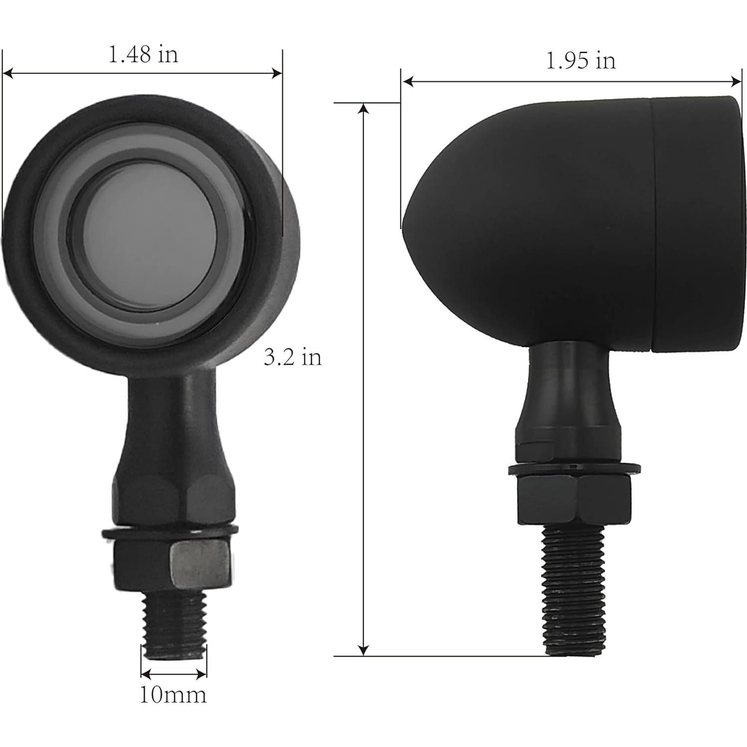 Señales de Giro LED BOSYCY FBM-2051-REAR-BK 2 Pcs