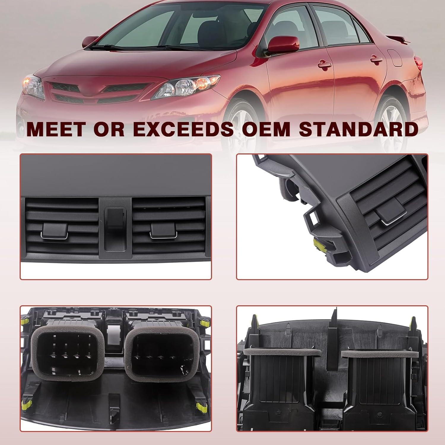 Panel de Salida de Aire A/C Toyota Corolla 2008-2013 ZONFANT