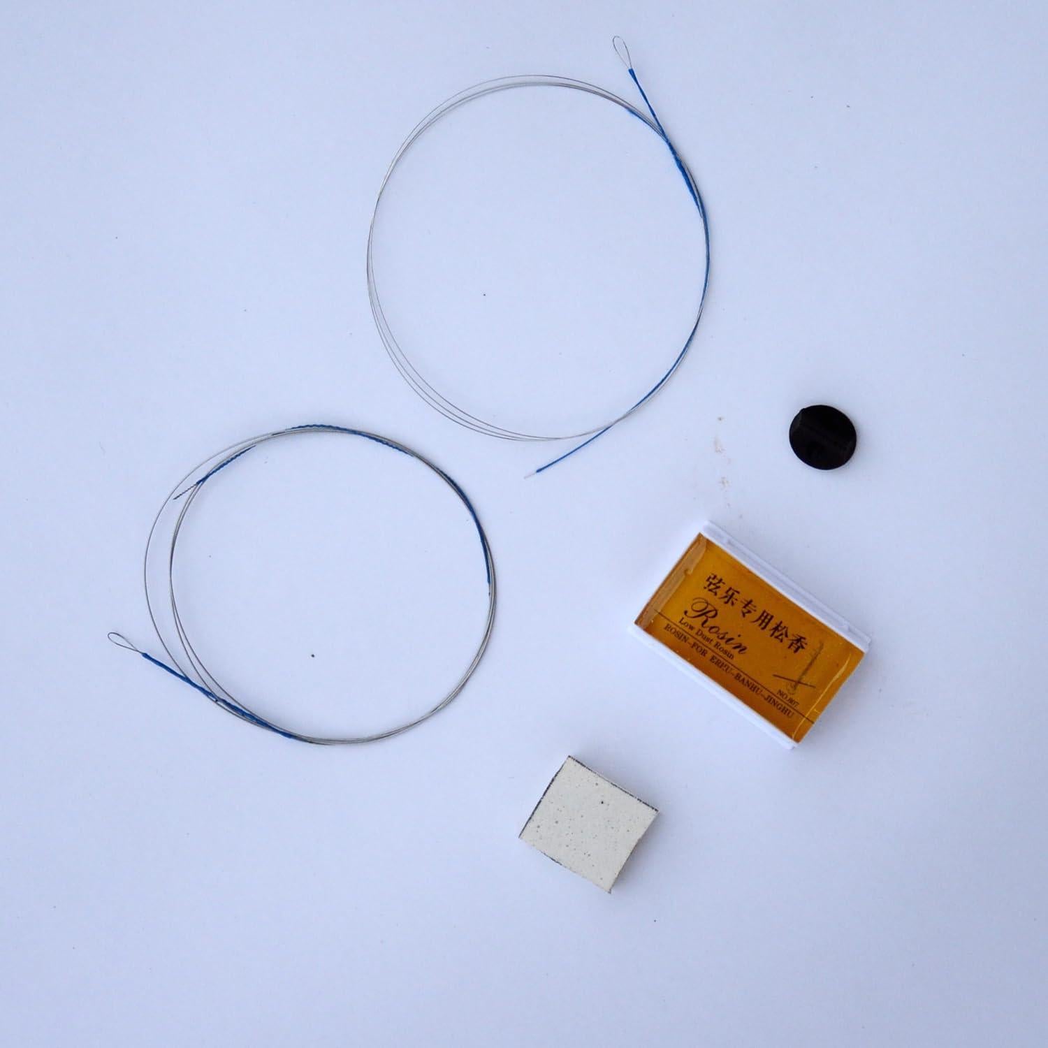 Erhu Chino para Principiantes 2 Cuerdas 81 cm Artesanal