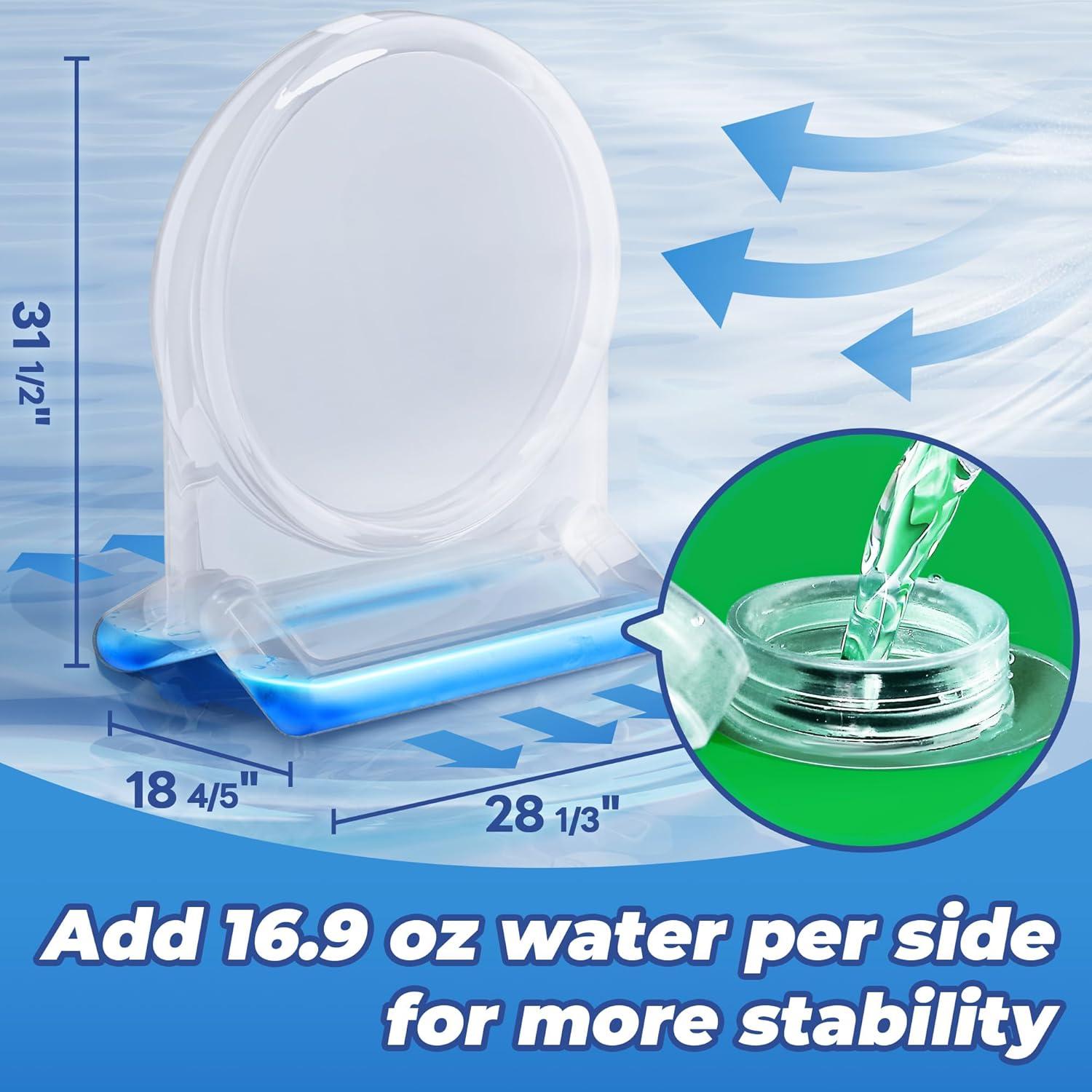 Juego de Agua Inflable iPlay, iLearn Dardos para Piscina Verde