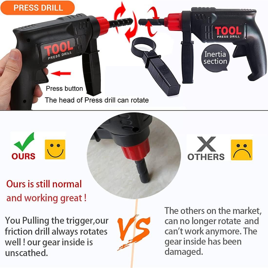 Juego de herramientas para niños KEJIH 21 piezas con caja