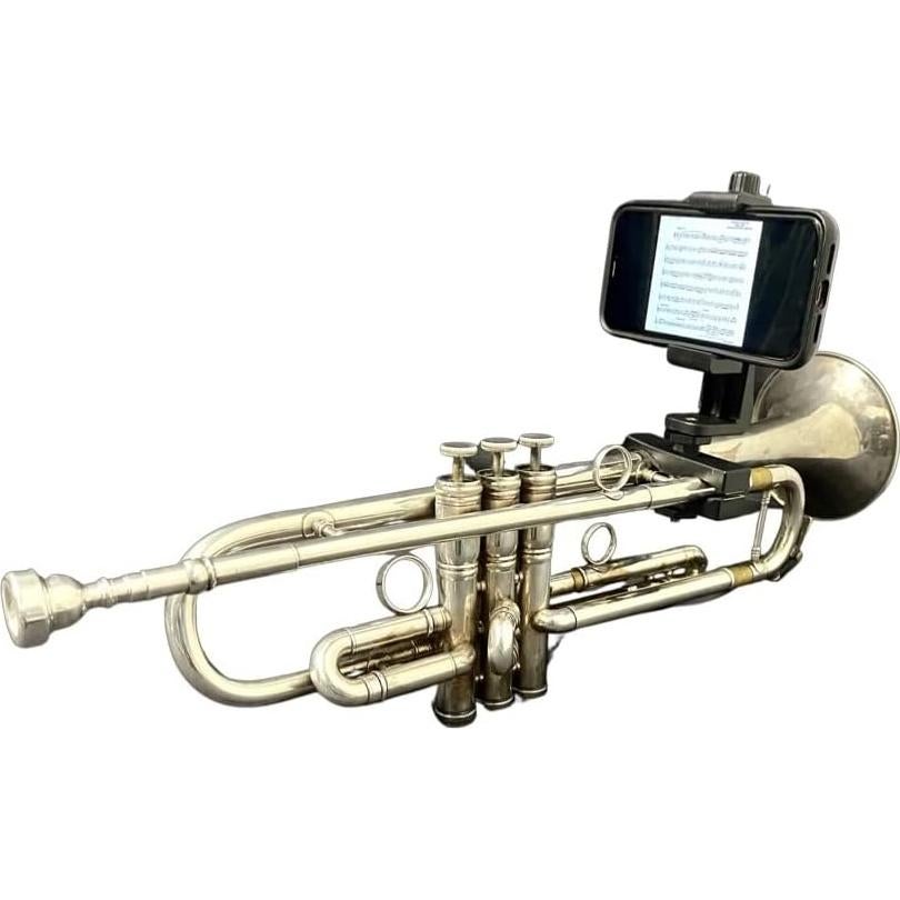 Gripophone Lyre para Trompeta - Soporte para Smartphone