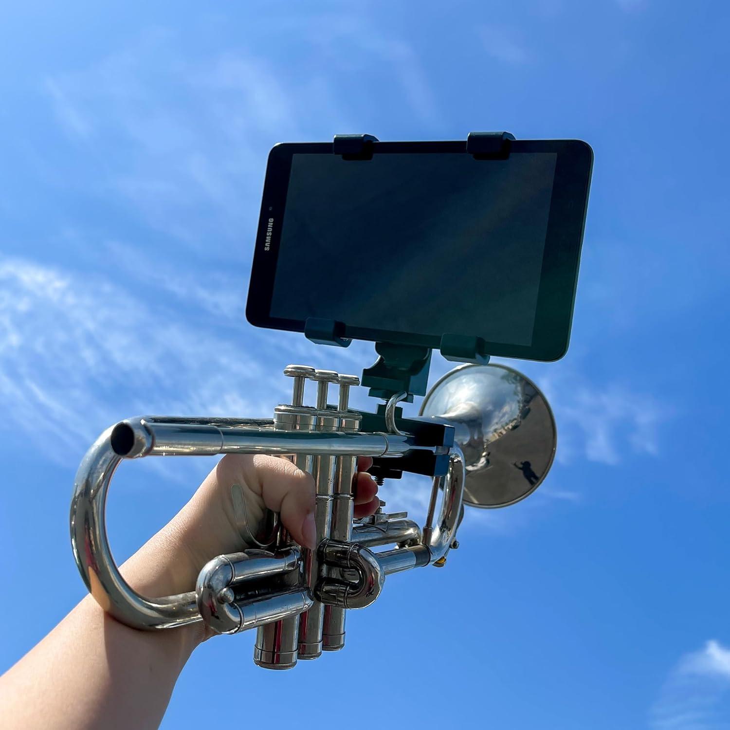 Gripophone Lyre para Trompeta - Soporte para Smartphone