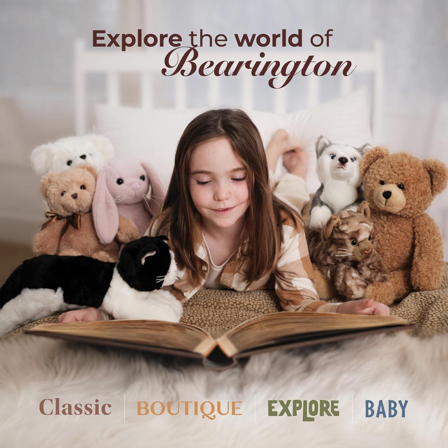 Gato de Peluche Bearington Callie 38 cm Realista para Niños