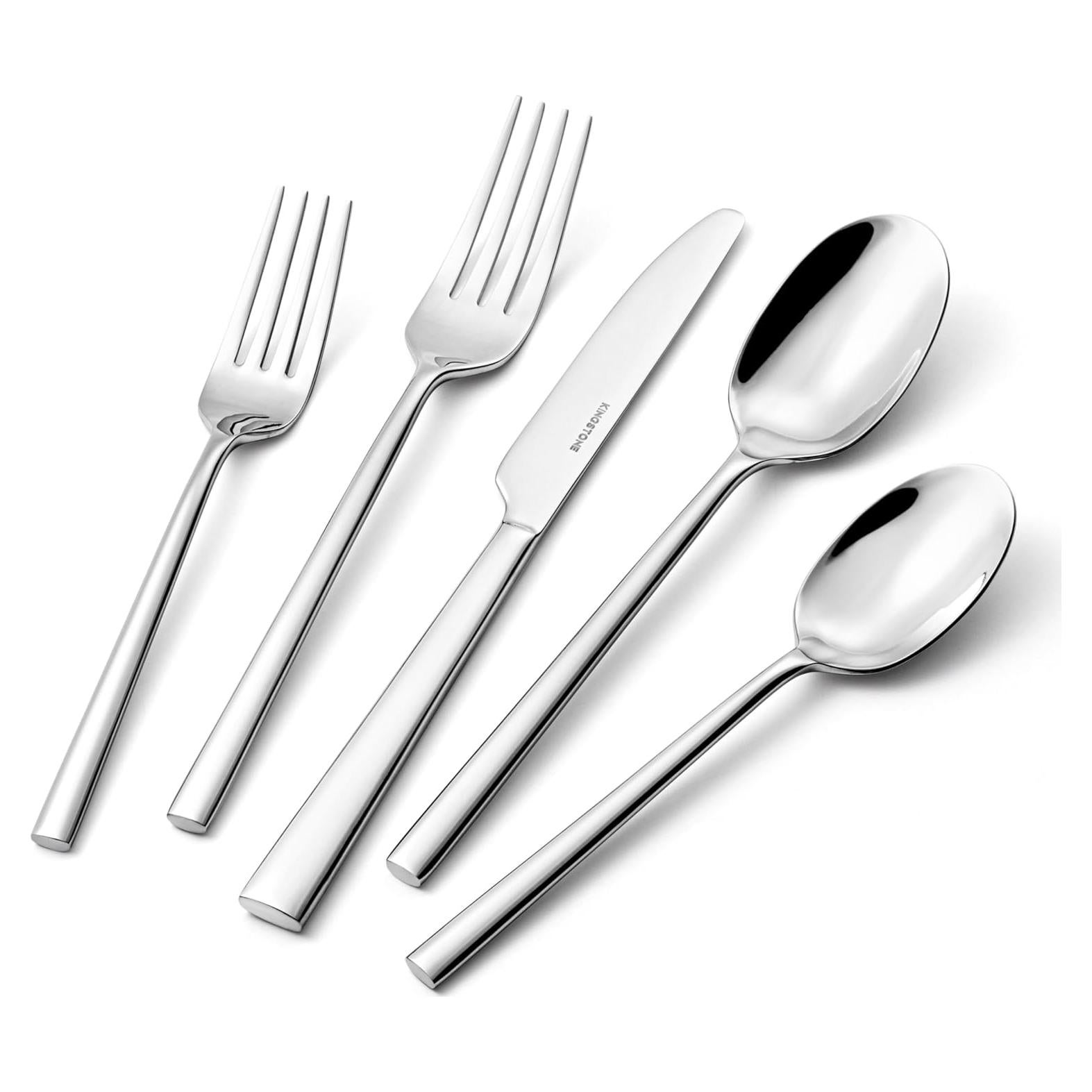 Juego de Cubiertos KINGSTONE 20 Piezas Acero Inoxidable