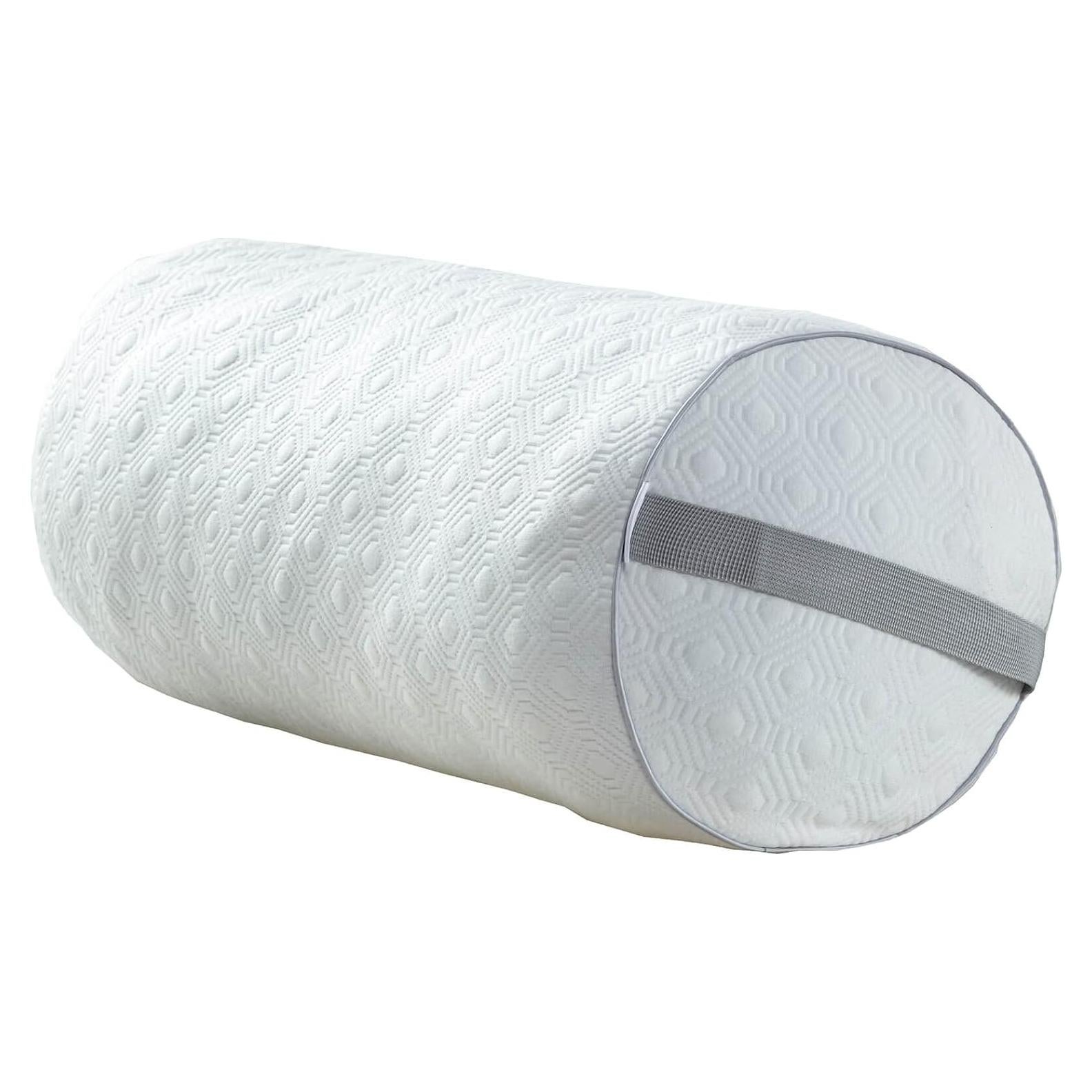 Almohada Rodante Ajustable Kingnex Espuma de Memoria 45x15cm